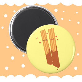 Íman Românico Sugário - Churros Espanhóis Com Chocolate