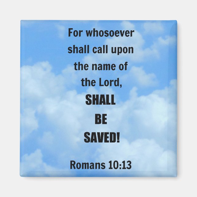 Íman Romanos 10:13 (Frente)