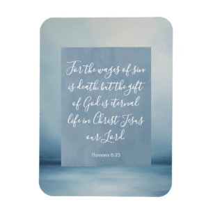 Íman Romanos 6:23 Versículo da Bíblia Personalizável