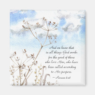 Íman Romanos 8:28 Todas as coisas que Deus trabalha par