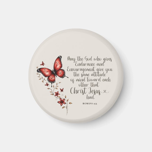 Íman Romanos Imagem Versa de Bíblia 15:5 (Frente)