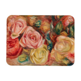 Íman Romantic red and pink roses Pierre Auguste Renoir