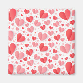 Íman Romantic Red Heart Happy Valentine’s Day Love Gift