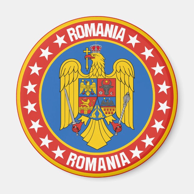 Íman Romênia (Frente)