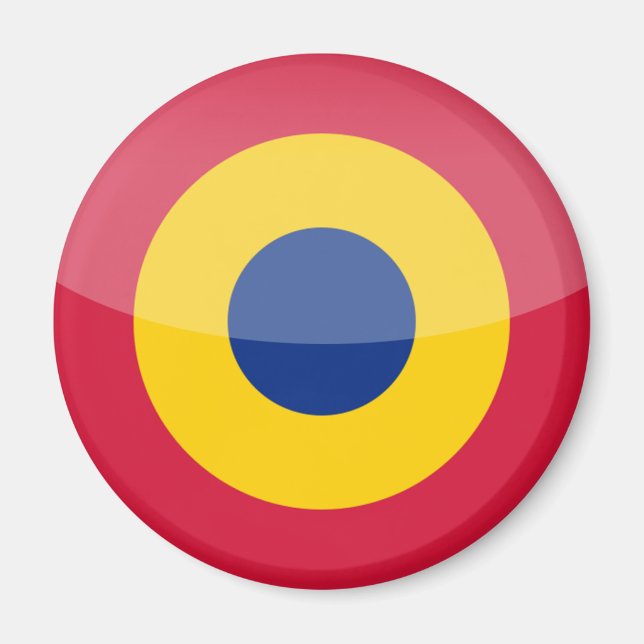 Íman romênia (Frente)