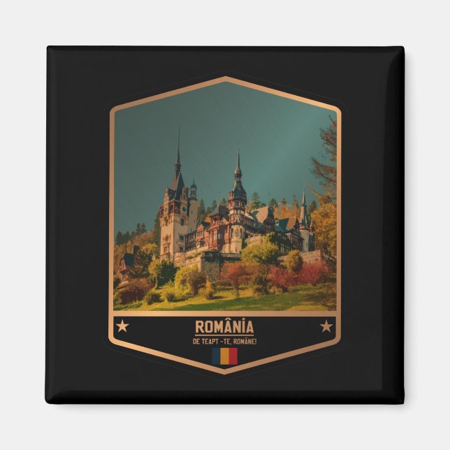 Íman Romênia (Frente)