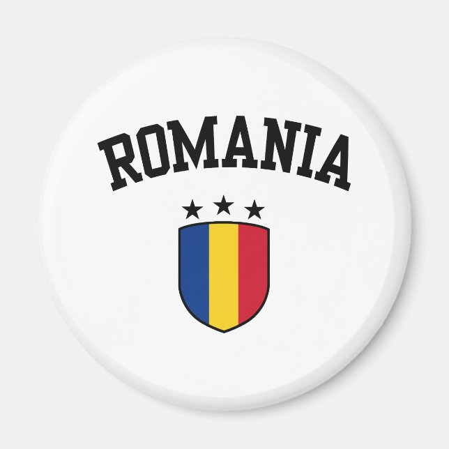 Íman Romênia (Frente)