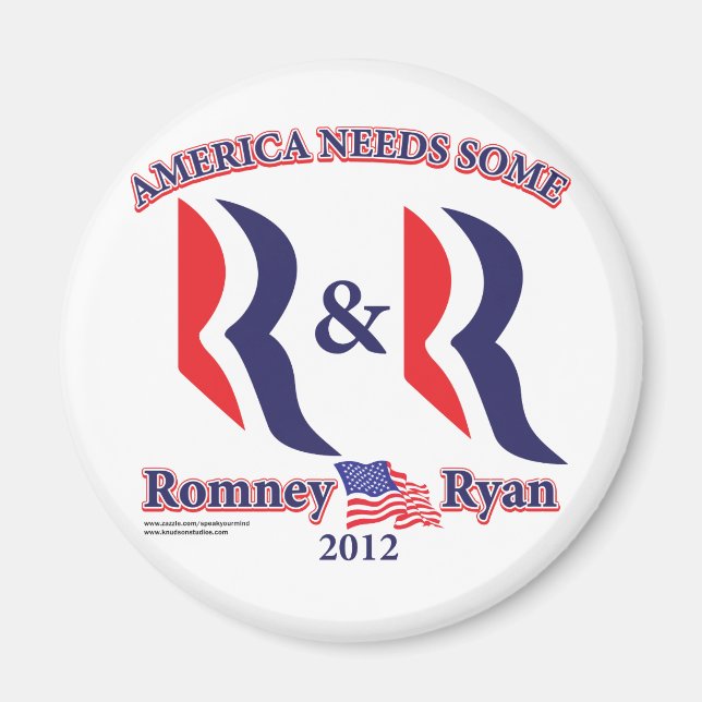 Íman Romney e Ryan (Frente)