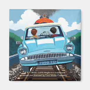 Íman Ron & HARRY POTTER™ de carro voador para HOGWARTS™