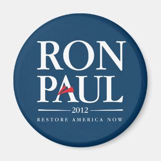 Íman Ron Paul 2012 (Azul)