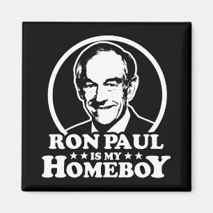 Íman Ron Paul é meu ficar em casa