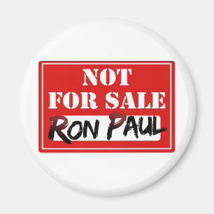 Íman Ron Paul não é PARA A VENDA!!!