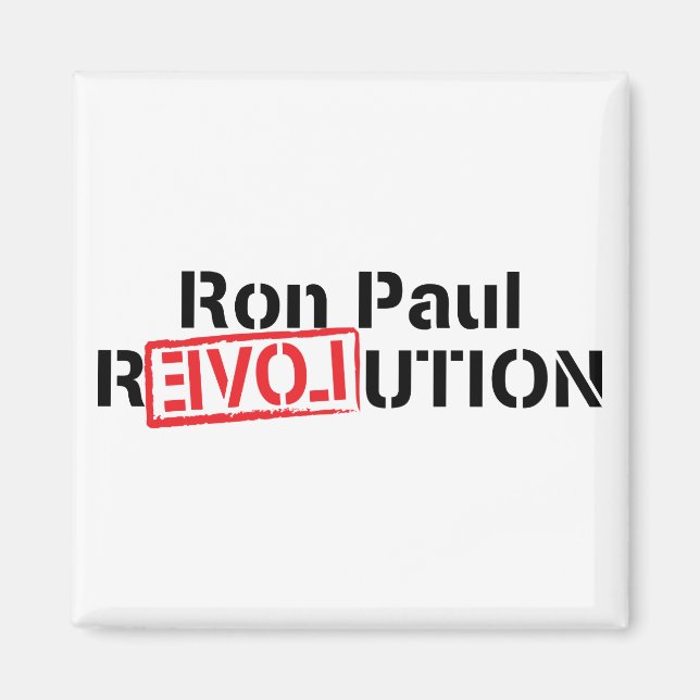 Íman Ron Paul Revolution Magnet (Frente)