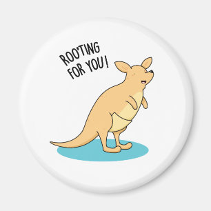 Íman Roo-Ting Para Você, Bonito Kangaroo Pun