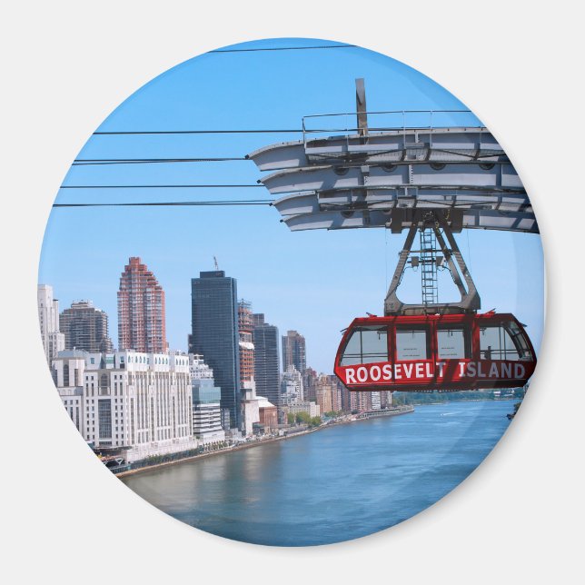 Íman Roosevelt Island Tram Magnet (Frente)