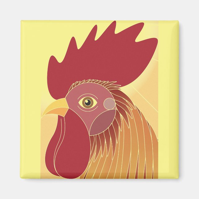 Íman Rooster Magnet (Frente)