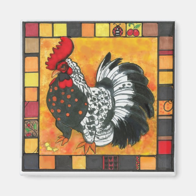 Íman Rooster Magnet (Frente)