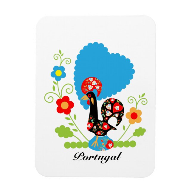 Íman Rooster Português (Vertical)