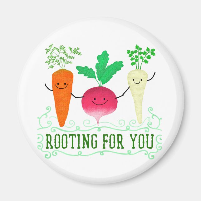 Íman Root Pun Positivo - Root para você (Frente)