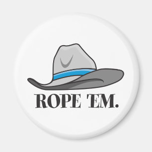 Íman Rope os engrenagem do vaqueiro