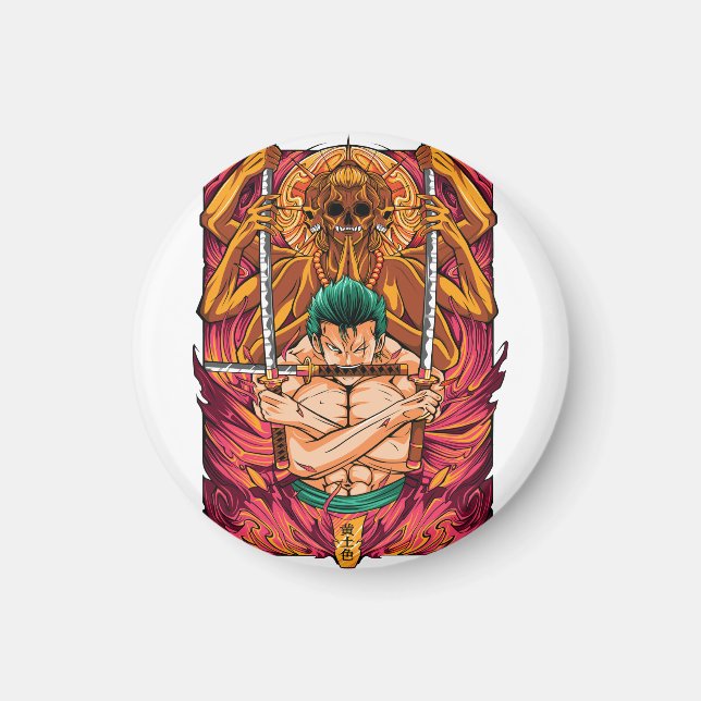 Íman Roronoa Zoro One Piece (Frente)