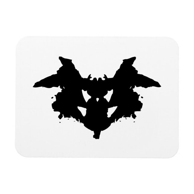 Íman Rorschach Inkblot (Horizontal)