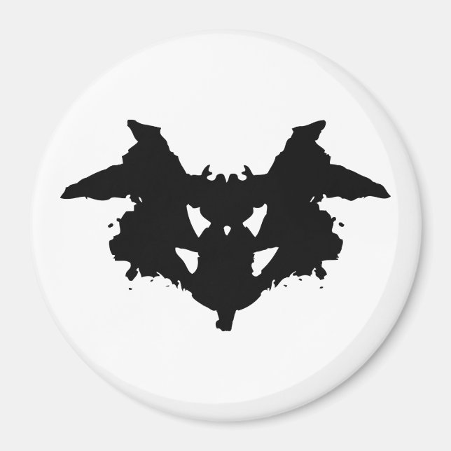 Íman Rorschach Inkblot (Frente)