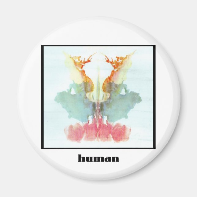 Íman Rorschach Inkblot 9 (Frente)