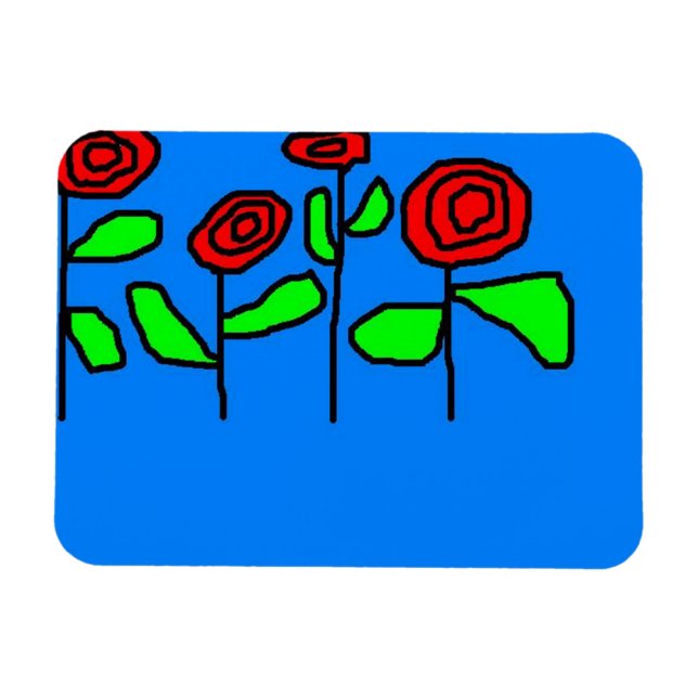 Íman Rosa (Horizontal)