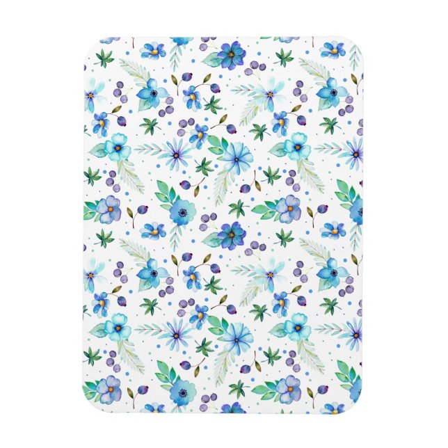 Íman Rosa azul (Vertical)