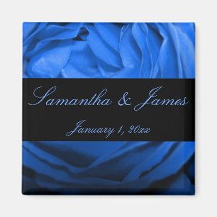 Íman Rosa Azul Casamento Pessoal