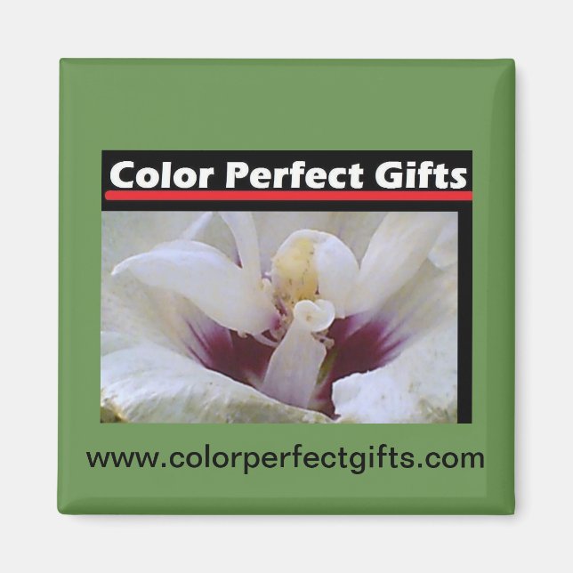 Íman Rosa branca (Frente)