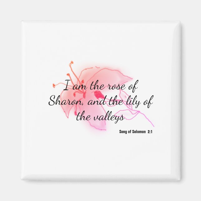 Íman rosa claro (Frente)