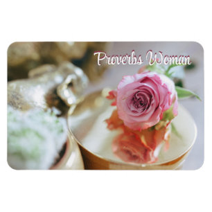 Íman Rosa cristã e mulher do provérbio