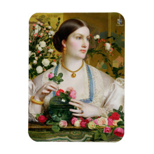 Íman Rosa da benevolência, 1866 (óleo no painel)