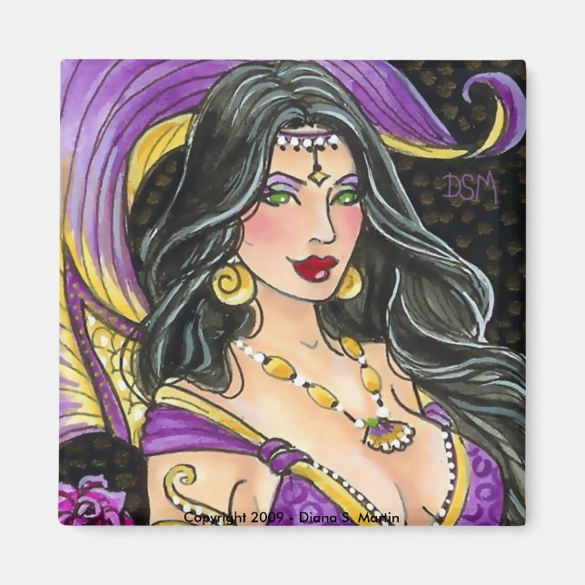 Íman Rosa da Noite (Frente)