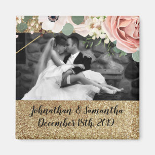 Íman Rosa de Jardim Geométrico do Magnet Personalizado