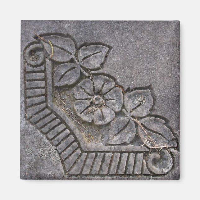 Íman Rosa de pedra (Frente)