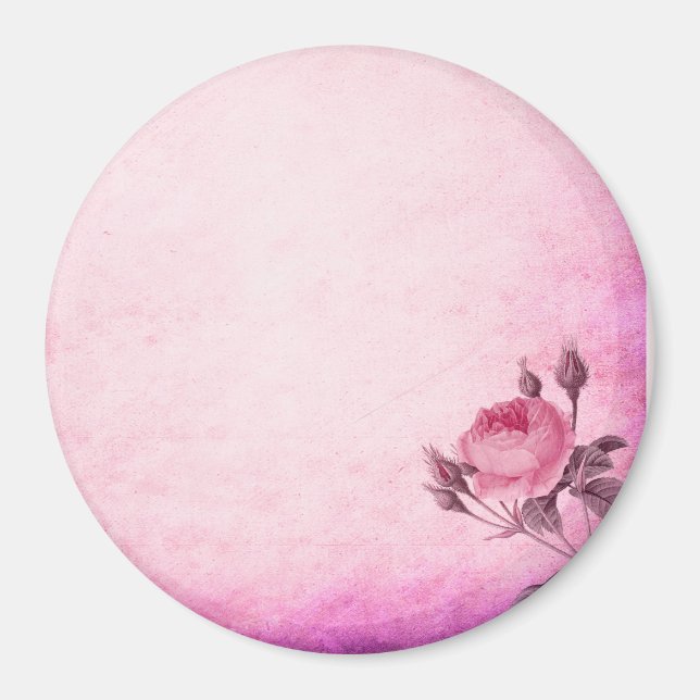 Íman Rosa dia de os namorados (Frente)