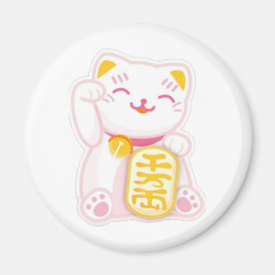Íman rosa do neko do maneki