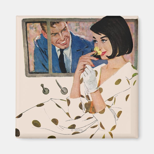 Íman Rosa do Ouro (Frente)