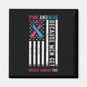 Íman Rosa E Azul Porque Os Homens Têm Cancer De Mama Pa