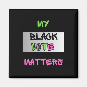 Íman Rosa E Verde Meu Voto Preto É Vinheta