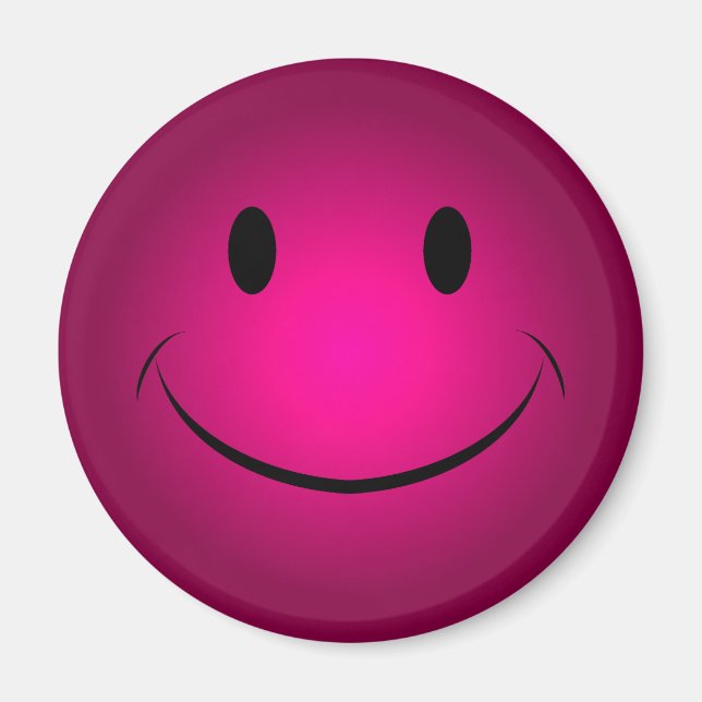 Íman Rosa Face Magnet (Frente)