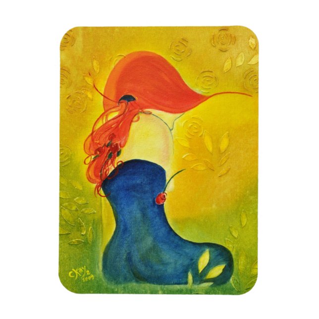 Íman Rosa Flexi Magnet (Vertical)