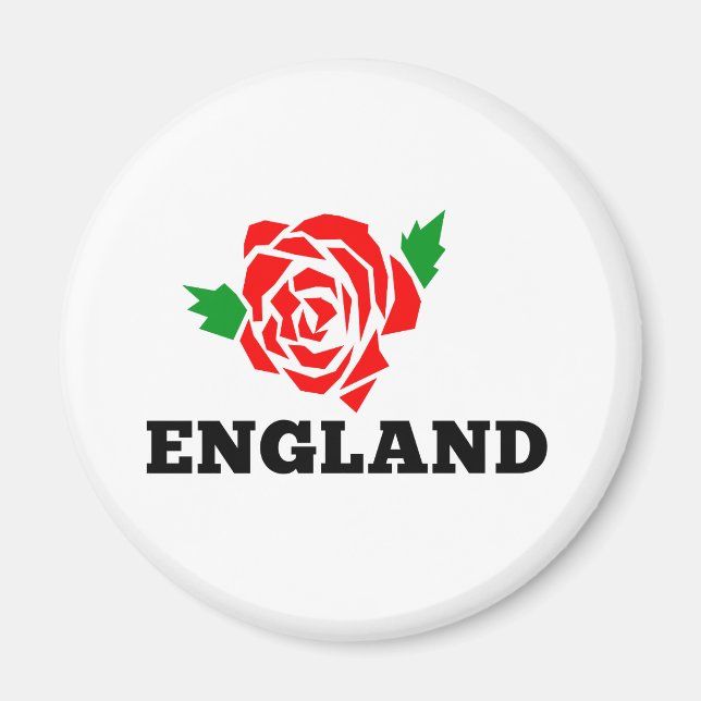 Íman Rosa Inglês Rugby England (Frente)
