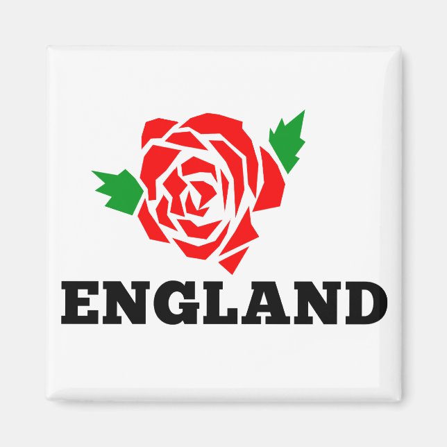Íman Rosa Inglês Rugby England (Frente)