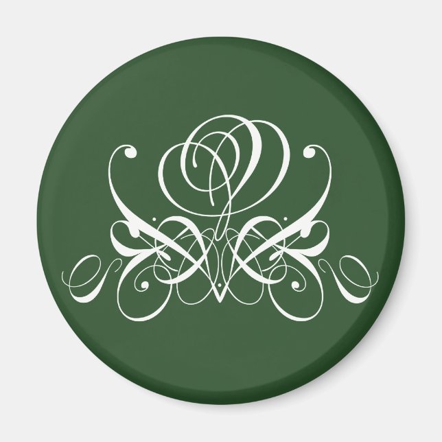 Íman Rosa irlandês (Frente)