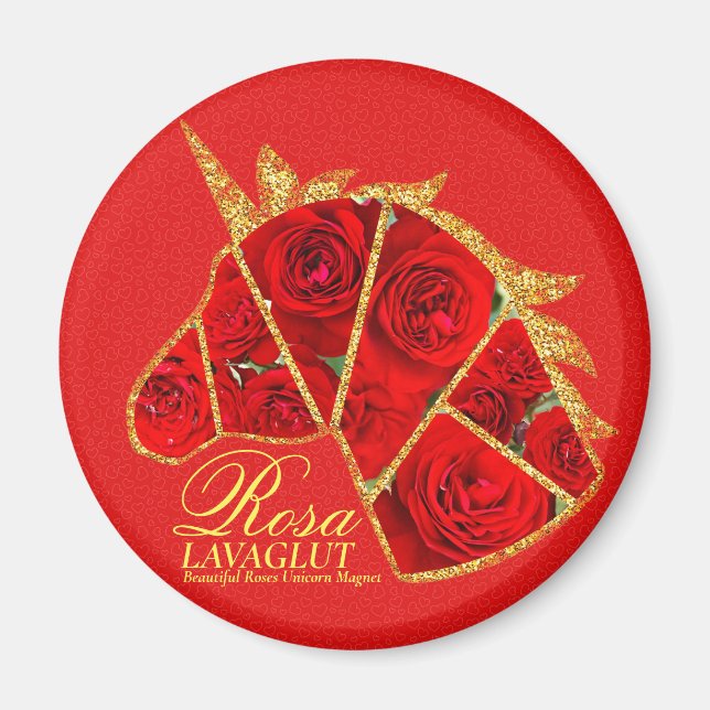 Íman Rosa Lavaglut (Frente)