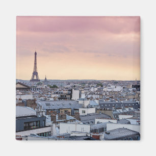 Íman Rosa Magnet Da Torre Eiffel De Paris La Vie En